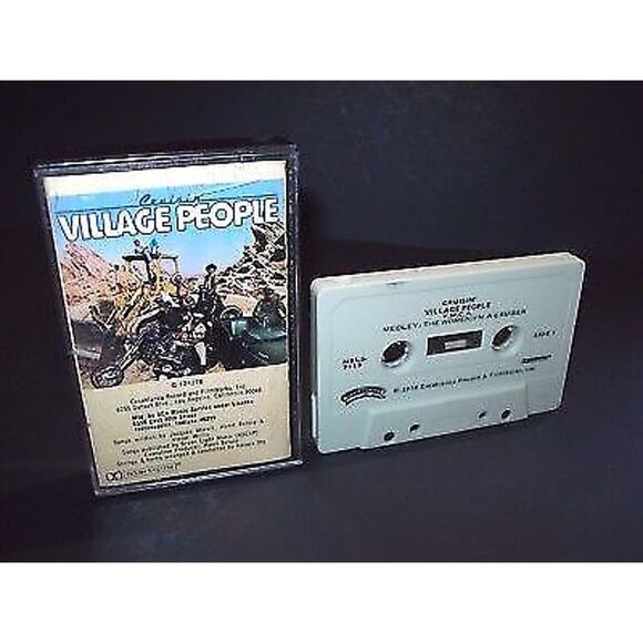 Village People Cruisin' Cassette Tape Disco Electronic Dance Pop Y.M.C.A. - Picture 1 of 3